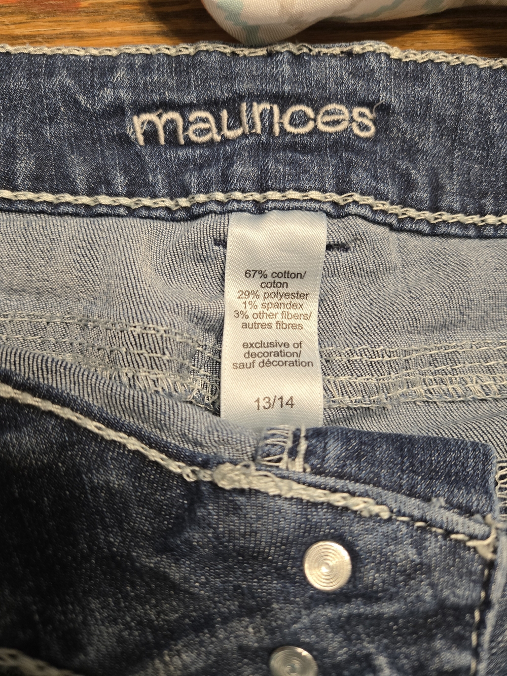 Maurices Women's Indigo Stretch Jeggings